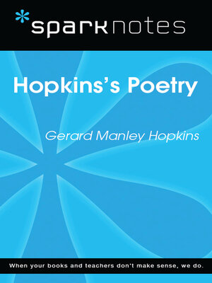 cover image of Hopkins's Poetry (SparkNotes Literature Guide)
